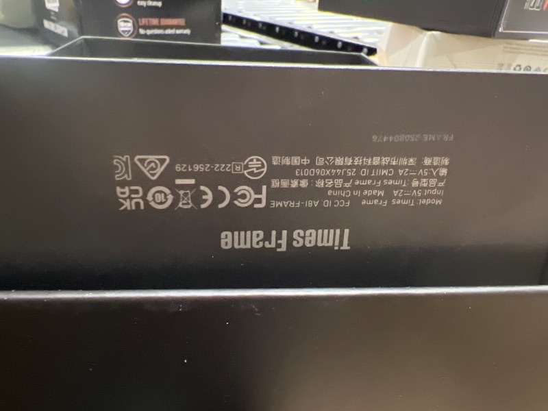 Photo 1 of Divoom TimesFrame – 10.1" WiFi 6 Digital Picture Frame & Smart Desk Display, No Subscription | 64GB | Send Photos, Videos & AI Styles + Live Widgets (Weather, Calendar, etc)–Perfect Personalized Gift