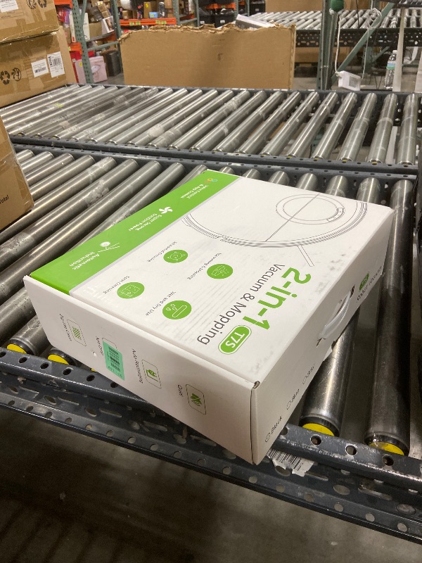 Photo 1 of UMMUND Robot Vacuum and Mop Combo, 2 in 1 Smart Robot Vacuum Mop with Schedule, Wi-Fi/App/Remote, Strong Suction, Self-Charging, Slim, Ideal for Hard Floor, Pet Hair, Low-Pile Carpet