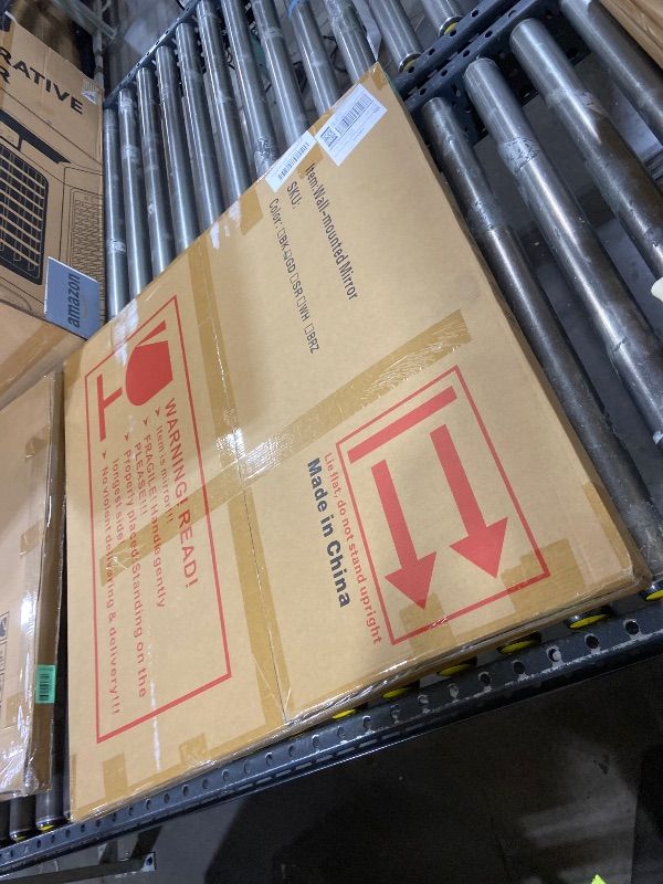 Photo 1 of CIRCUMI Gold Bathroom Mirror, 30"x30" Rectangular Mirror with Deep Metal Frame, Brushed Finish, Tempered Glass, Square Mirror for Wall, Oversink, Bedroom, Living Room, Vanity, Entryway, Crystal-Clear