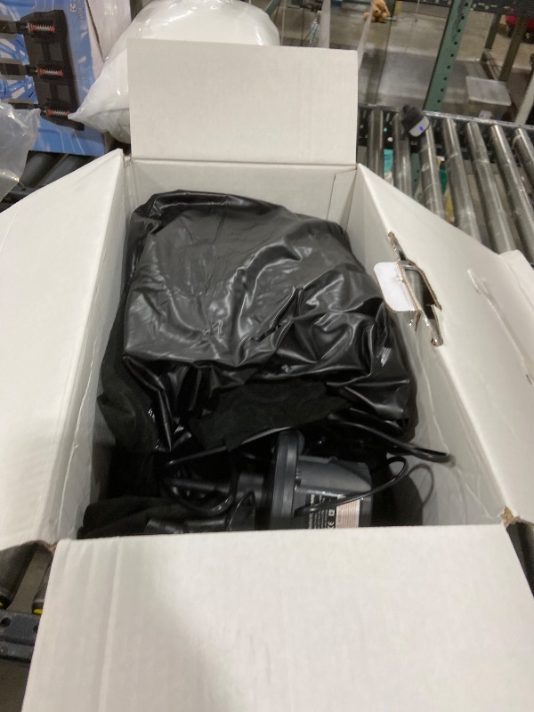 Photo 1 of Realspring 6 Pcs Inflatable Bean Bag Chairs for Adults with Electric Air Pump, Blow up Couch Folding Portable Inflatable Couch Lazy Sofa for Outdoor Movie Nights Camping Room (Black)