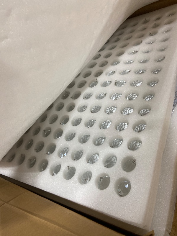 Photo 1 of WECHAET Modern Crystal Staircase Chandelier, Foyer Large Chandeliers for High Ceilings Entryway Hallway Entrance Living Room, Foyer Lighting Fixtures, D31.5'' x H94.5''