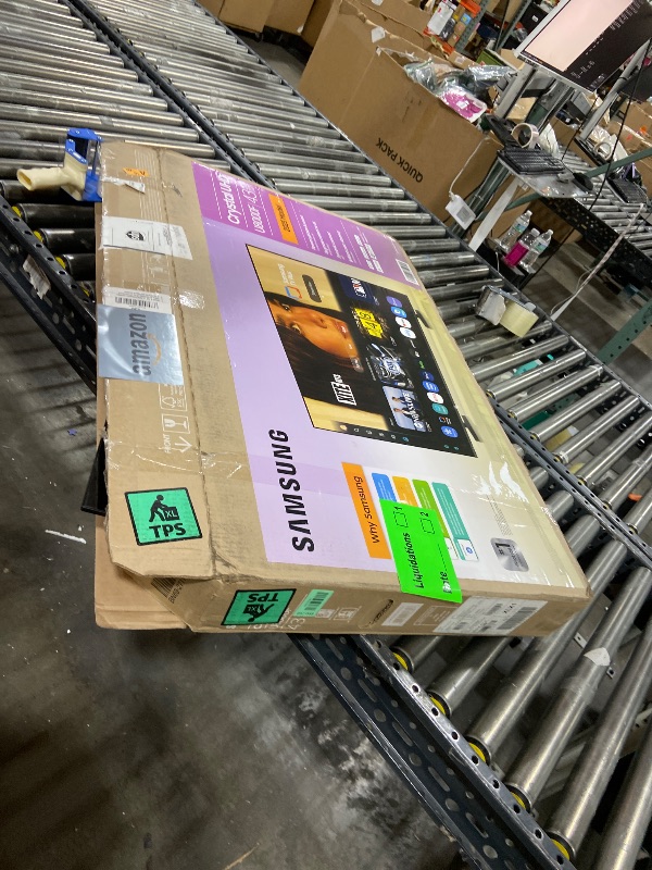 Photo 1 of Samsung 43-Inch Class Crystal UHD U8000F 4K Smart TV (2025 Model) Endless Free Content, Crystal Processor 4K, MetalStream Design, Knox Security, Alexa Built-in