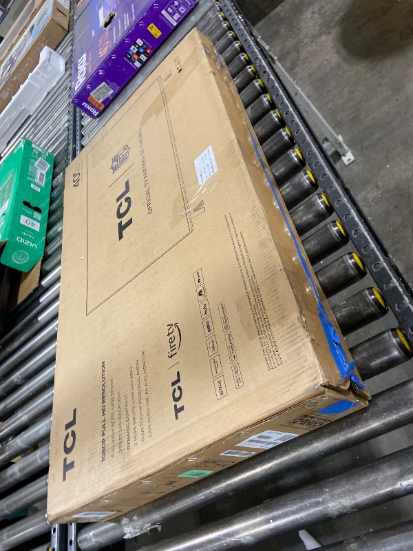 Photo 1 of TCL 40-Inch Class S3 1080p LED Smart TV with Fire TV (40S350F, 2023 Model), Alexa Built-in, Apple AirPlay Compatibility, Streaming FHD Television,Black