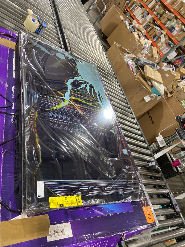 Photo 1 of Roku Smart TV 2025 – 50-Inch Select Series, 4K HDR TV – RokuTV with Enhanced Voice Remote – Flat Screen LED Television with Wi-Fi for Streaming Live Local News, Sports, Family Entertainment