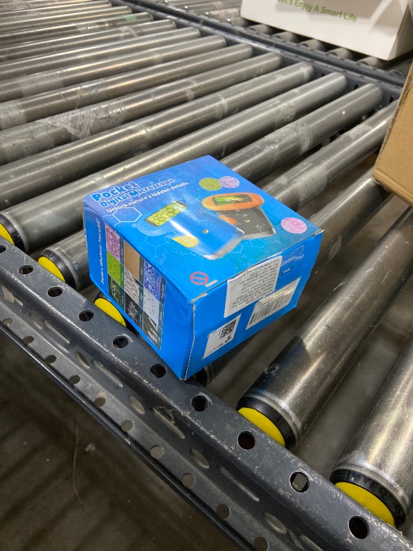 Photo 1 of 1000X Handheld Microscope for Kids, 4K 2.4" Screen Digital Kids Microscopes with 12 Slides, Portable Edu Toys Gifts for Age 3 4 5 6 7 8 9 10 11 12 Year Old Boys Girls Children Students(Blue)