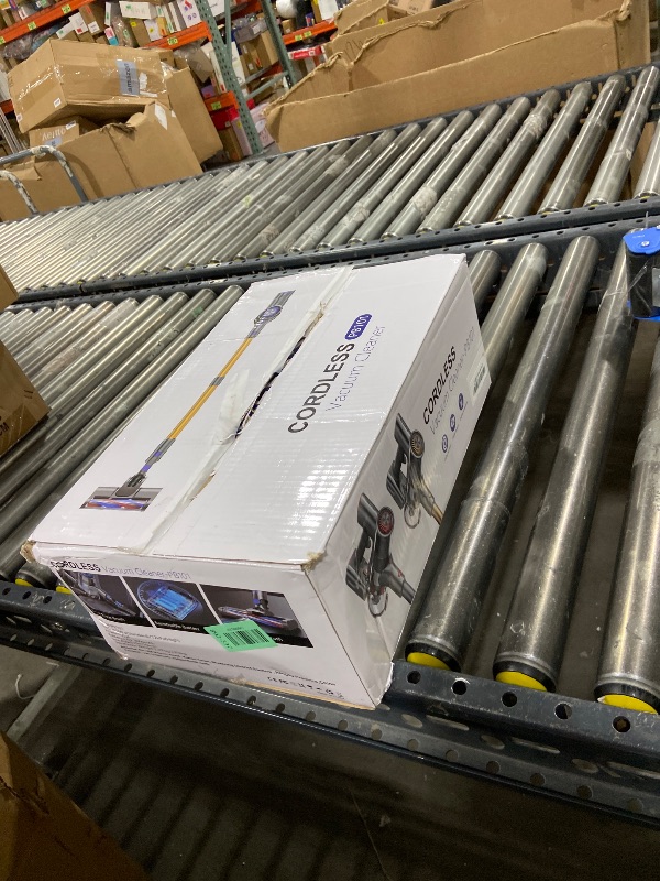 Photo 1 of Comvtu Cordless Vacuums, 80,000PRM Powerful Motor Vacuum Cleaner and 2200mAH Rechargeable Battery up to 35 Mins Worktime, 2 Adjustable Modes, Detachable Parts, Wireless Stick Vacuum (Deep Blue)