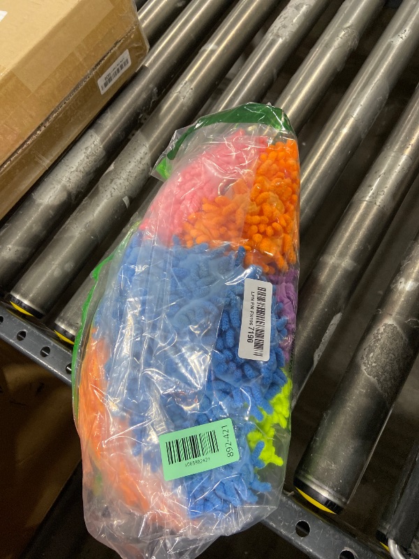 Photo 1 of 10 Pieces Microfiber Mop Slippers Shoes Cover Soft Washable Reusable Floor Polishing Dust Dirt Hair Men Women Sweeper Cleaning Mop Tool for House Office Bathroom Kitchen, Multicolored 5 Pairs