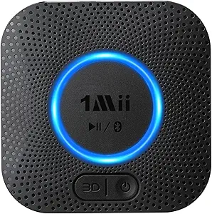 Photo 1 of [Upgraded] 1Mii B06+ Bluetooth Receiver, Hi-Fi Wireless Audio Adapter, Bluetooth 5.2 Receiver with 3D Surround aptX HD aptX Low Latency for Home Music Streaming Stereo System