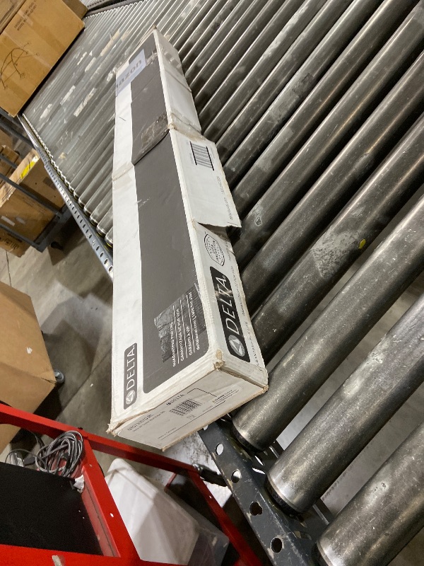 Photo 1 of Delta DT0733670 36" Linear Shower Drain Wall Edge Trim Only Matte Black Bath and Shower Parts Shower Drain Parts Extension Kits