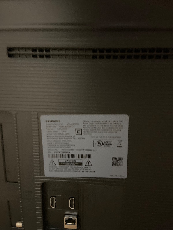 Photo 1 of Samsung 65-Inch Class Crystal UHD U8000F 4K Smart TV (2025 Model) Endless Free Content, Crystal Processor 4K, MetalStream Design, Knox Security, Alexa Built-in