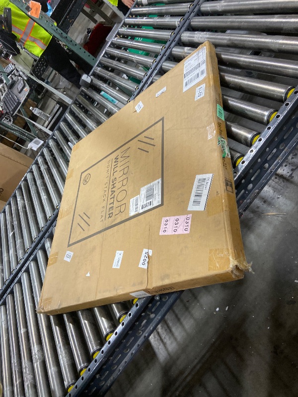 Photo 1 of WallBeyond LED Bathroom Mirror with Lights, 32'' Round Light Up Bathroom Mirror for Wall with Front and Backlit, Anti Fog Led Mirror for Bathroom, 3 Colors and Dimmable Light