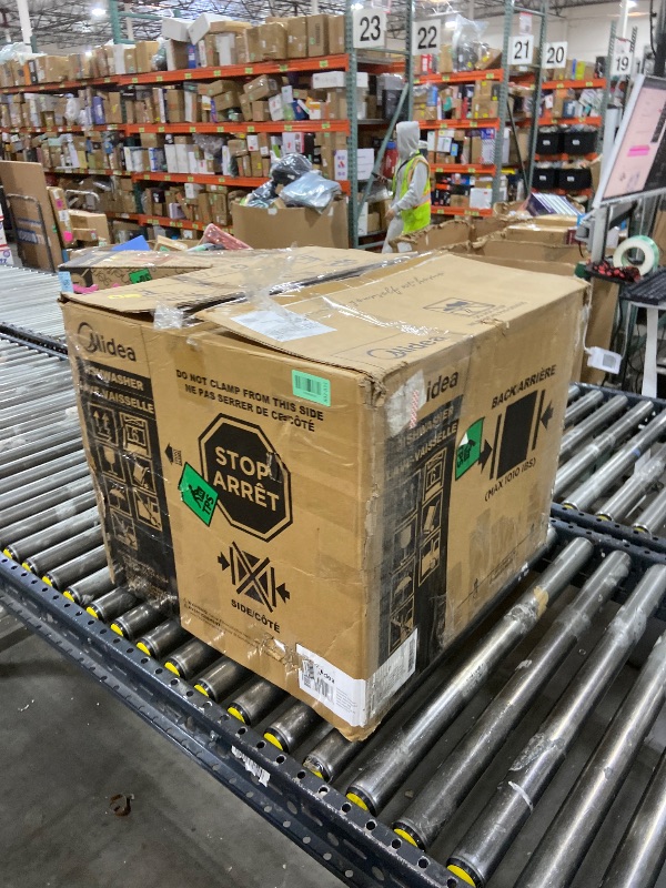 Photo 1 of Midea MDC22P2ASS Countertop Dishwasher, 6 Place Settings & 6+2 Washing Cycles Portable Dishwashers, Energy Star Dish Washer for Dorm, RV & Apartment, Silver