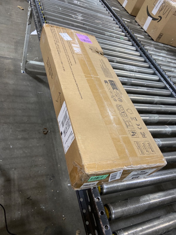 Photo 1 of Marsail 55 x 30 Electric Standing Desk with One-Piece Desktop, Sit Stand Desk with Thickened Tabletop, Height Adjustable Stand Up Desk with Cable Management for Home Office(Frame+Desktop, 2 Packages)