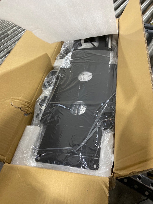 Photo 1 of Marsail 55 x 30 Electric Standing Desk with One-Piece Desktop, Sit Stand Desk with Thickened Tabletop, Height Adjustable Stand Up Desk with Cable Management for Home Office(Frame+Desktop, 2 Packages)