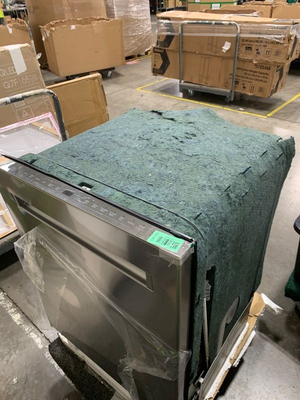 Photo 1 of Sharp SDW6726MS 24-inch Stainless Steel Dishwasher, 47 dB Library Quiet, Third Rack, Power Wash Sprayer, 12 Place Settings,