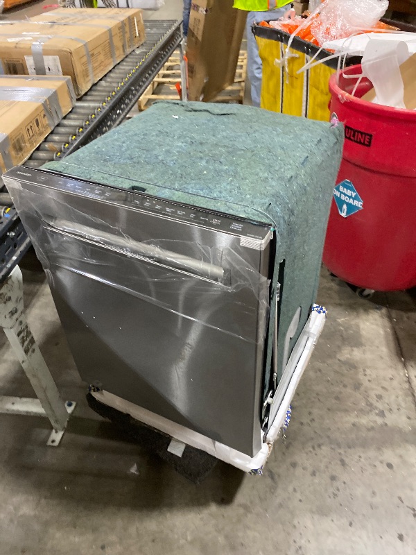 Photo 1 of Sharp SDW6726MS 24-inch Stainless Steel Dishwasher, 47 dB Library Quiet, Third Rack, Power Wash Sprayer, 12 Place Settings,