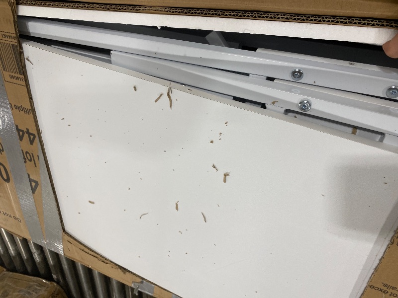 Photo 1 of TWIN METAL LOFT BED WHITE 