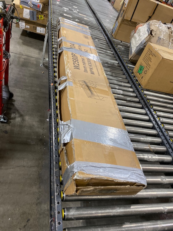 Photo 1 of TWIN METAL LOFT BED WHITE 