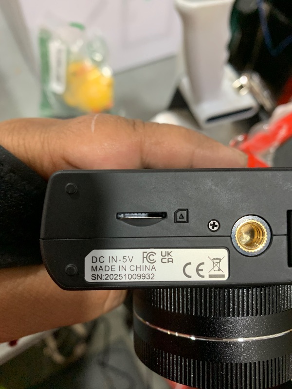 Photo 1 of Digital Camera, 5K 75MP Cameras for Photography, WiFi Vlogging Camera for Travel, UHD Dual Lens 18X Zoom Autofocus for Beginners and Teens, Gift, 2 Batteries & 1 Charger, 64GB