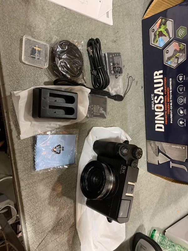 Photo 1 of Digital Camera, 5K 75MP Cameras for Photography, WiFi Vlogging Camera for Travel, UHD Dual Lens 18X Zoom Autofocus for Beginners and Teens, Gift, 2 Batteries & 1 Charger, 64GB