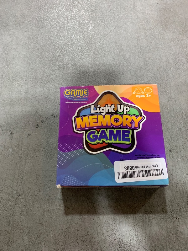 Photo 1 of Gamie Mini Electronic Memory Game, Handheld Game for Kids 4-12, Mind-Sharpening Brain Games for Kids and Adults, Travel Games, Vintage Nostalgia Retro Toys for Kids Ages 4 5 6 7 8 9 10 11 12 Year Old