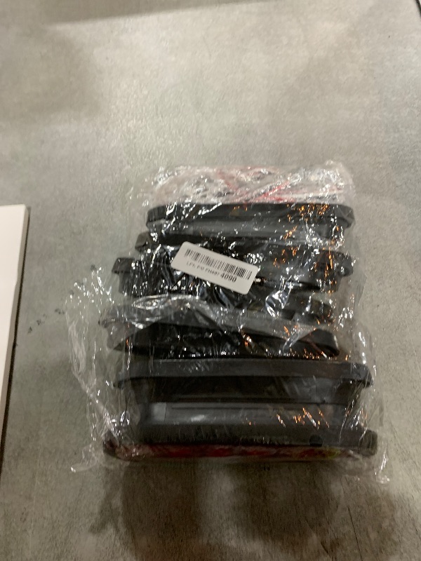 Photo 1 of PVerandio 6 Inch Oval LED Trailer Tail Lights 6Pcs Red 10 LED Tail Lights for Trucks RV Jeep 6" Oval LED Stop Turn Tail Lights w/ 3-pin Water Tight Plug & Flush Mount Grommets Sealed 12V