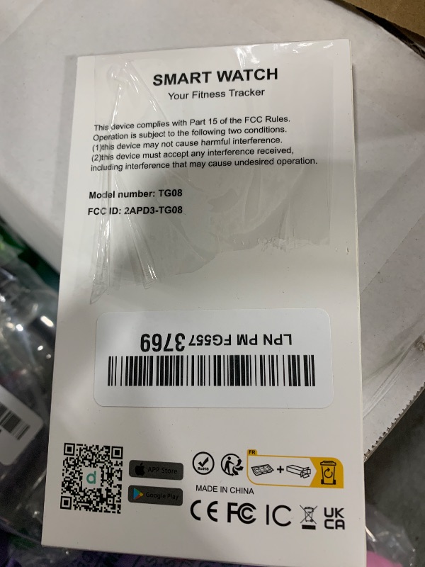 Photo 1 of TRAUSI Smart Watch, 120 Sports Modes Smartwatch, IP67 Waterproof, Sleep Monitor, Bluetooth Call Watch for Android/iPhone