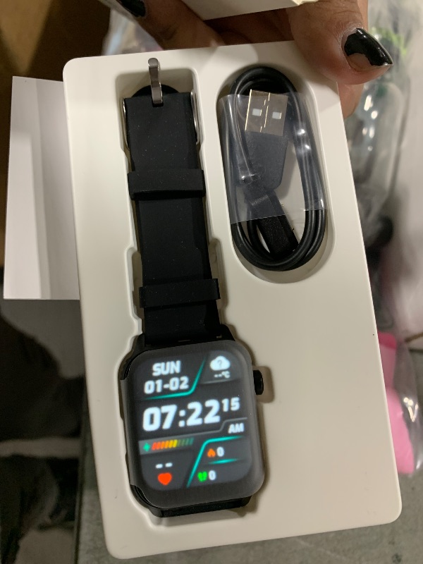 Photo 1 of TRAUSI Smart Watch, 120 Sports Modes Smartwatch, IP67 Waterproof, Sleep Monitor, Bluetooth Call Watch for Android/iPhone