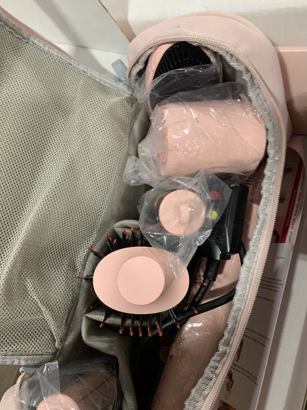 Photo 1 of MESCOMB 5 in 1 Hot Air Styler Wrap - High-Speed Hair Dryer, Volumizing Brush with Auto Curlers, Fast Drying & Frizz-Free Styling Straightening, No Heat Damage, Includes Travel Bag, Gift for Women