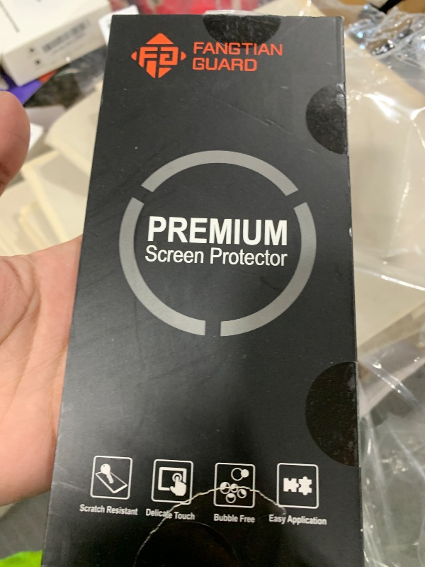 Photo 1 of [4-Pack] FANGTIAN for Samsung Galaxy S23 Screen Protector 6.1Inch [Not Glass] - Film for S23 Screen Protector [7H Hybrid][Fingerprint Compatible][Alignment Tool]