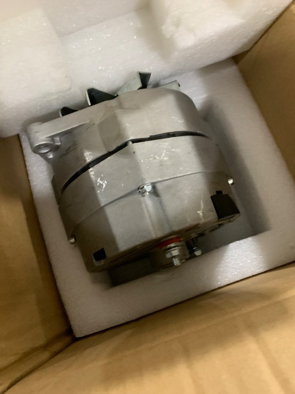 Photo 1 of 1 Wire GM Alternator SCITOO New Self-exciting Alternator Fit for Chevy High Output 12V 105Amp 10SI SBC BBC GM Replace #ADR0335 7127-SE105 400-12340 ADR0151 20-102-7