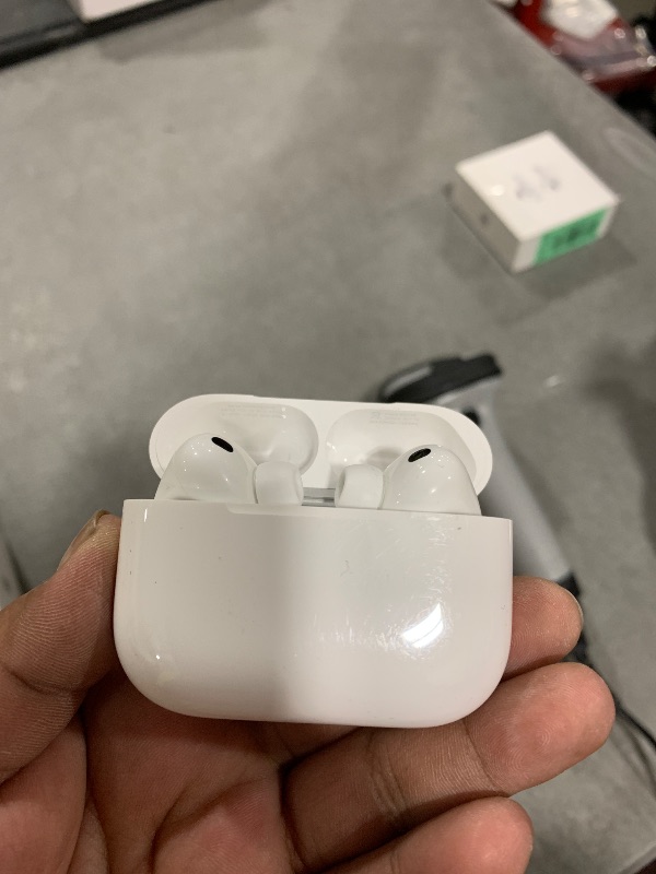 Photo 1 of Apple AirPods Pro 3 Wireless Earbuds, Active Noise Cancellation, Live Translation, Heart Rate Sensing,Hearing Aid Feature,Bluetooth Headphones,Spatial Audio, High-Fidelity Sound, USB-C Charging, White