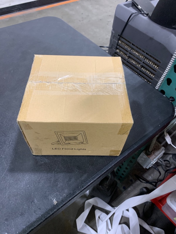 Photo 1 of 4Pack LED Flood Light Outdoor,100W LED Work Light 11000lm with 6FT US Plug,IP66 Waterproof Exterior Security Lights,6000K Daylight White Outside Floodlights Slim Design for Playground Yard