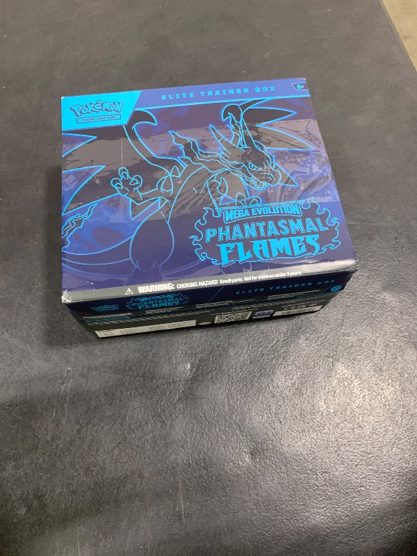 Photo 1 of Pokémon TCG: Mega Evolution—Phantasmal Flames Elite Trainer Box
