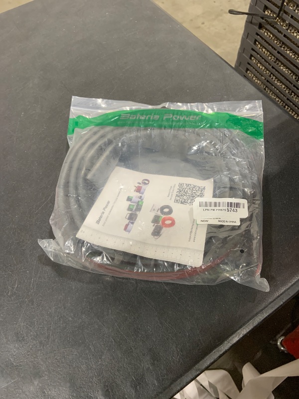 Photo 1 of Bateria Power 1 Pair 50FT Solar Cables, 10 Gauge Solar Extension Cable with IP68 Female & Male Waterproof Connectors and Dust Caps for RV, Photovoltaic Systems