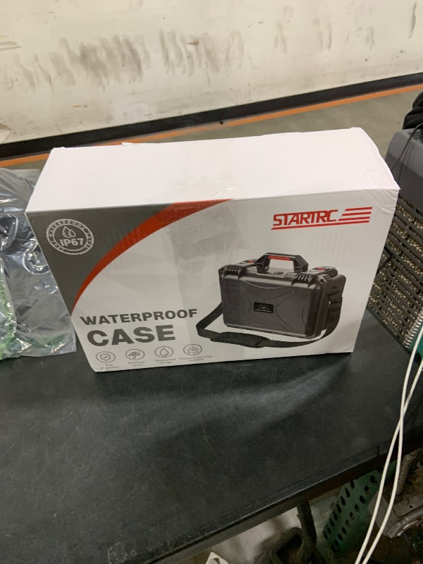 Photo 1 of STARTRC Waterproof Hard Carrying Case for DJI Mavic 4 Pro Drone Combo,Fly More Combo, Fits RC 2/RC Pro 2 Remote Controller,Up to 9 Batteries,Charger Hub and More Drone Accessories(Case Only)