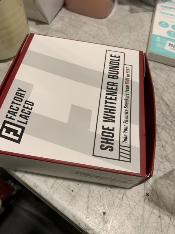 Photo 1 of FACTORY LACED Shoe Whitener Bundle - White Shoe Cleaner Includes: White Touch Up, Premium Midsole Marker and Precision Marker - Safe on Leather, Canvas, Vinyl, Nylon and More