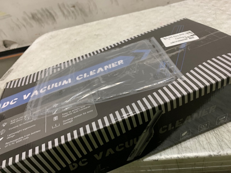 Photo 1 of AYONTIN Cordless Handheld Vacuum, Lightweight Portable Hand Vacuum Cleaner with LED Light,Rechargeable Hand Held Vacuum with One-Touch Empty, Powerful Suction for Office, Home,Car,Gray