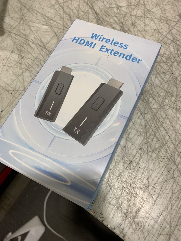 Photo 1 of 2026 Upgraded Wireless HDMI Transmitter and Receiver 328FT/100M, 4k Decode 1080P Output, Plug & Play Portable 2.4g/5g, Wireless Hdmi Extender Kit to Monitor from Laptop/PC/Projector/TV Box