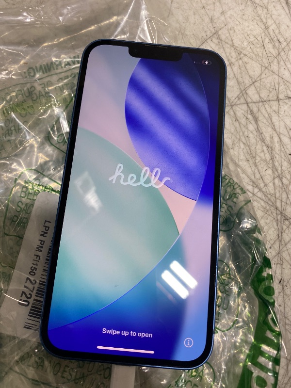 Photo 1 of Apple iPhone 13, 256GB, Blue - Unlocked (Renewed)