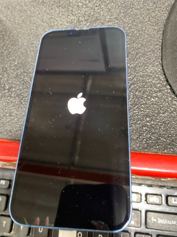 Photo 1 of Apple iPhone 13, 256GB, Blue - Unlocked (Renewed)