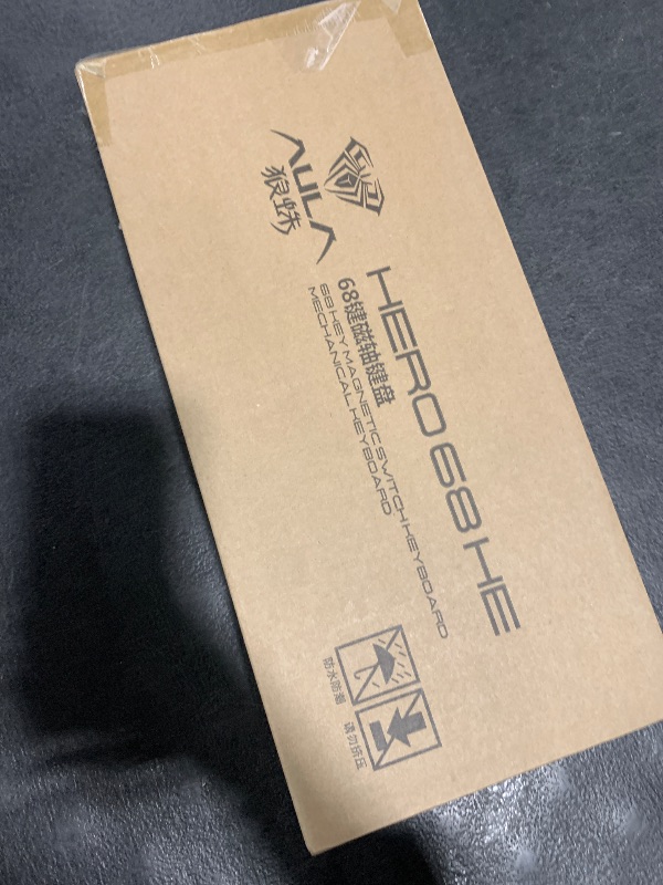 Photo 1 of AULA Hero 68 HE 60% Gaming Keyboard Wired, Hall Effect Magnetic Switch Keyboard with Adjustable Actuation, Fast Trigger Mode, 8K Hz Polling Rate, 0.125ms Latency,Side Printed PBT Keycaps, RGB Backlit