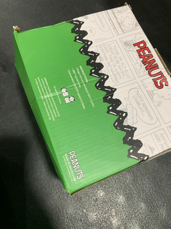 Photo 1 of Roman Snoopy Rocket Flicker Bulb Nightlight, 4-inch Height, Room Lighting Decoration