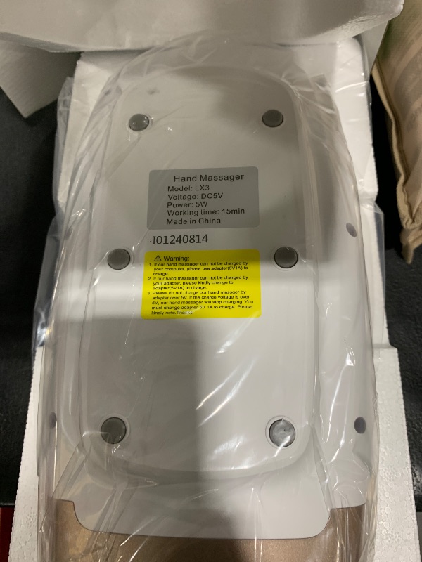 Photo 1 of Lunix LX3 Hand Massager, Shiatsu Hand Massage Machine with Heat and Compression, 6 Levels Pressure Point Therapy for Arthritis, Carpal Tunnel, and Finger Numbness, Pain Relief