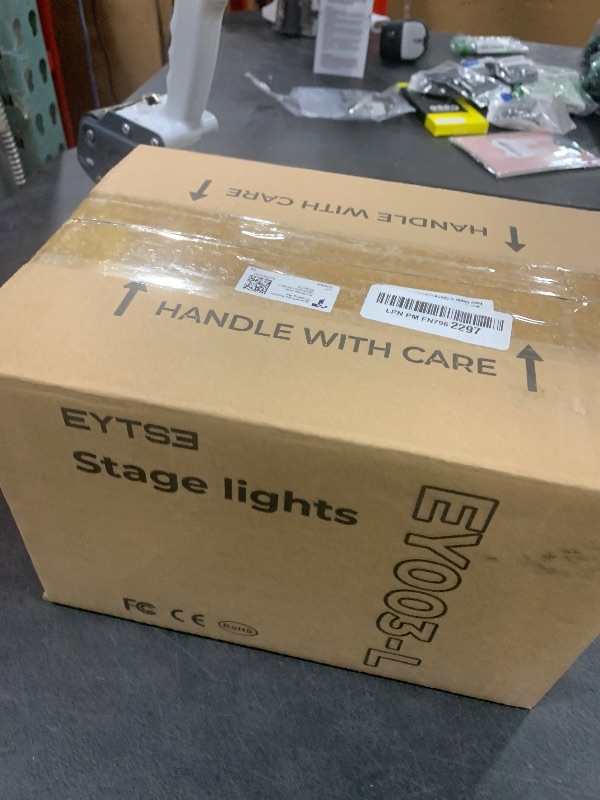 Photo 1 of EYTSE DJ Laser Light with App Control, 3D Animation Party Lights, DMX512/Sound Activated/Remote Control, Laser Light Show Projector Ideal for Stage, Clubs, Home Parties, Birthdays