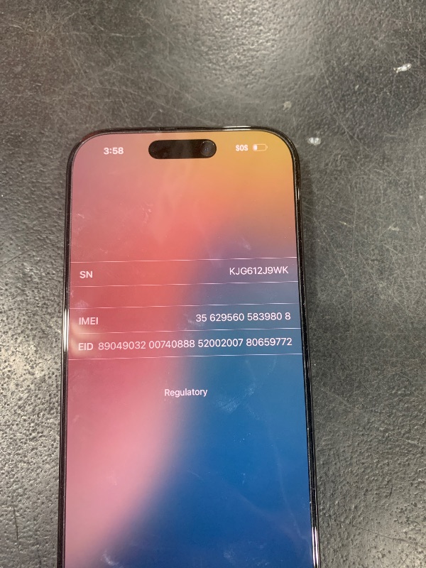 Photo 1 of Apple iPhone 16 Pro, US Version, 256GB, Black Titanium - Unlocked (Renewed)