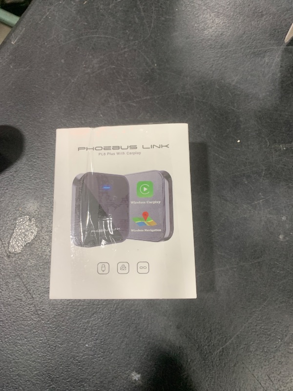 Photo 1 of Wireless CarPlay Adapter - 5.8GHz Fast Auto Connect, Low Power Consumption, Stable 5G WiFi, Original Car Operation Support, for Online Maps/Music/Siri Voice Control