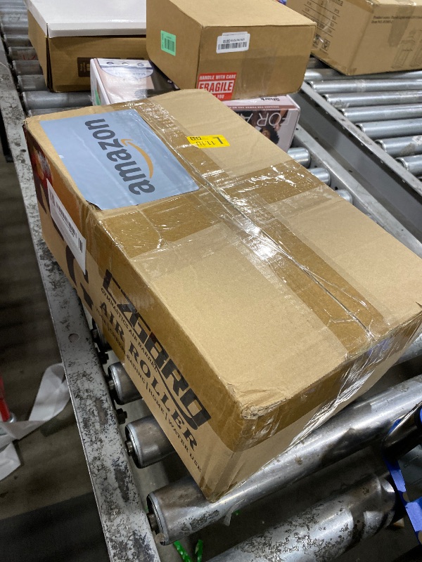 Photo 1 of CZGBRO Air Roller Gymnastics Barrel Inflatable Tumbling Roller Air Mat Octagon Mat with Electric Pump for Backhandspring Training Cheerleading Home Use(Pink,4ft*35.4inch)