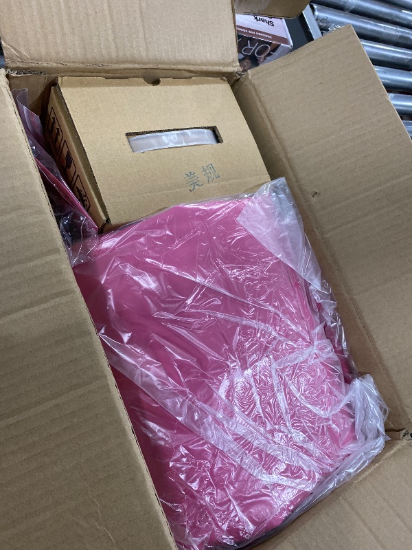 Photo 1 of CZGBRO Air Roller Gymnastics Barrel Inflatable Tumbling Roller Air Mat Octagon Mat with Electric Pump for Backhandspring Training Cheerleading Home Use(Pink,4ft*35.4inch)