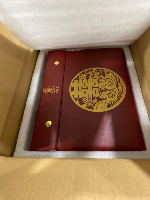 Photo 1 of Yellow Mountain Imports Chinese Mahjong Set – Rouge Heritage – 146 Medium Tiles, Professional Set for Chinese-Style Play [???? ????]